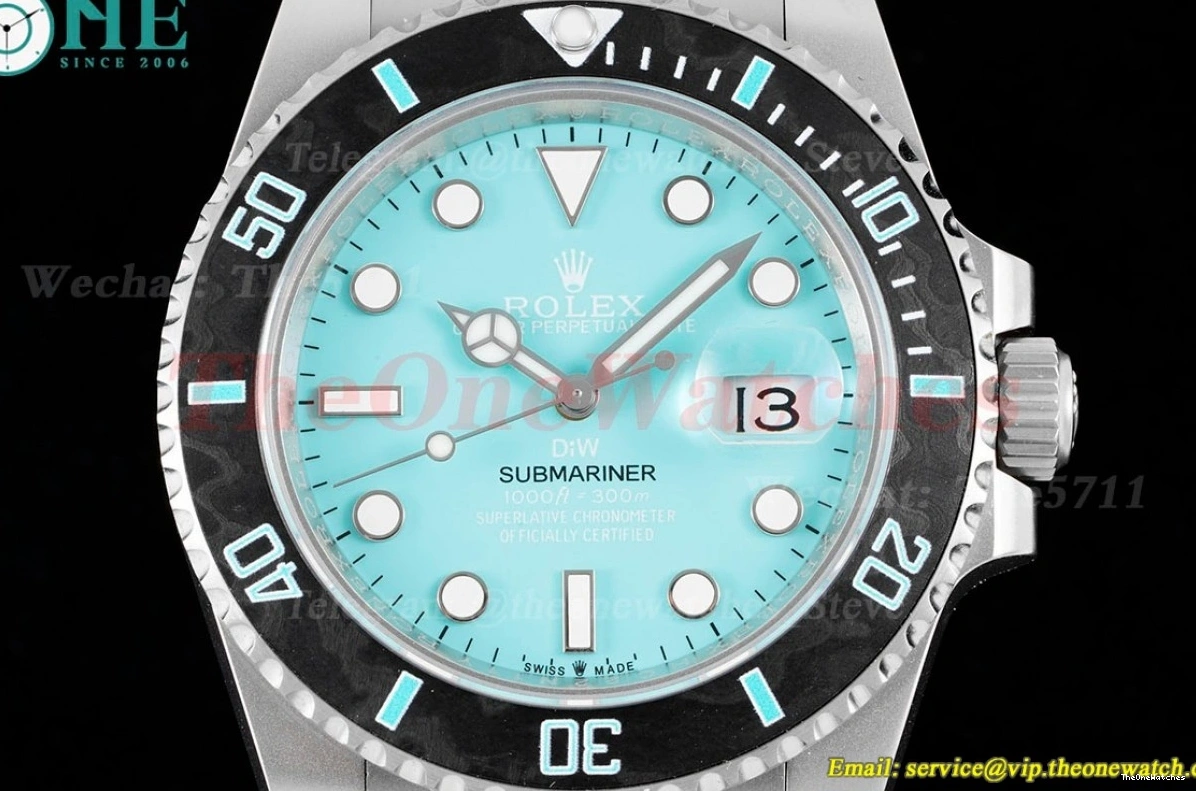 VR3135 TI Submariner TI Tiffany Dial 40mm DIW DIWF 904L 0224